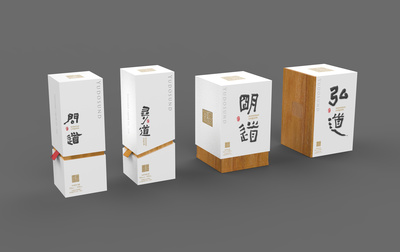 东方韵味，时尚表达 国风潮牌白酒元道上德系列包装设计解读
